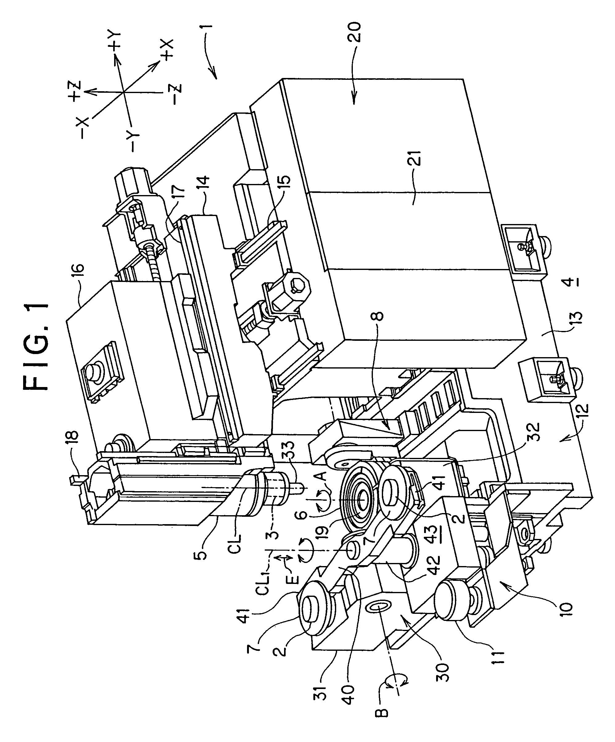 Machine tool and pallet changer for machine tool