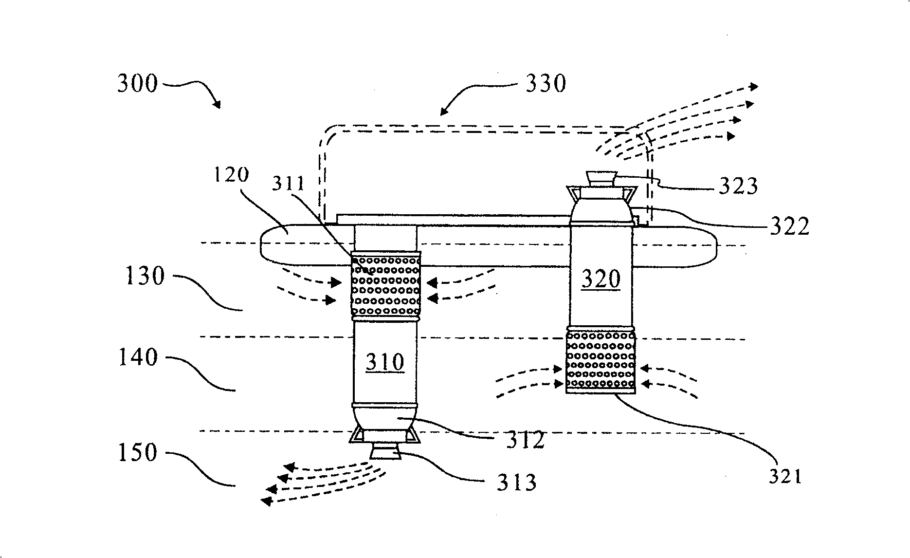 Aeration device and aeration equipment