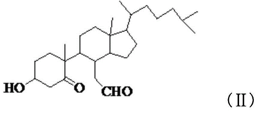 B-norcholestane benzimidazole compound as well as preparation method and application thereof