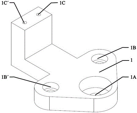Three-dimensional flapping flapping-wing drive mechanism