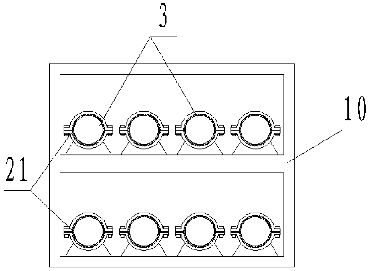 A device and method for burning coal slime in a large proportion in thermal power generation