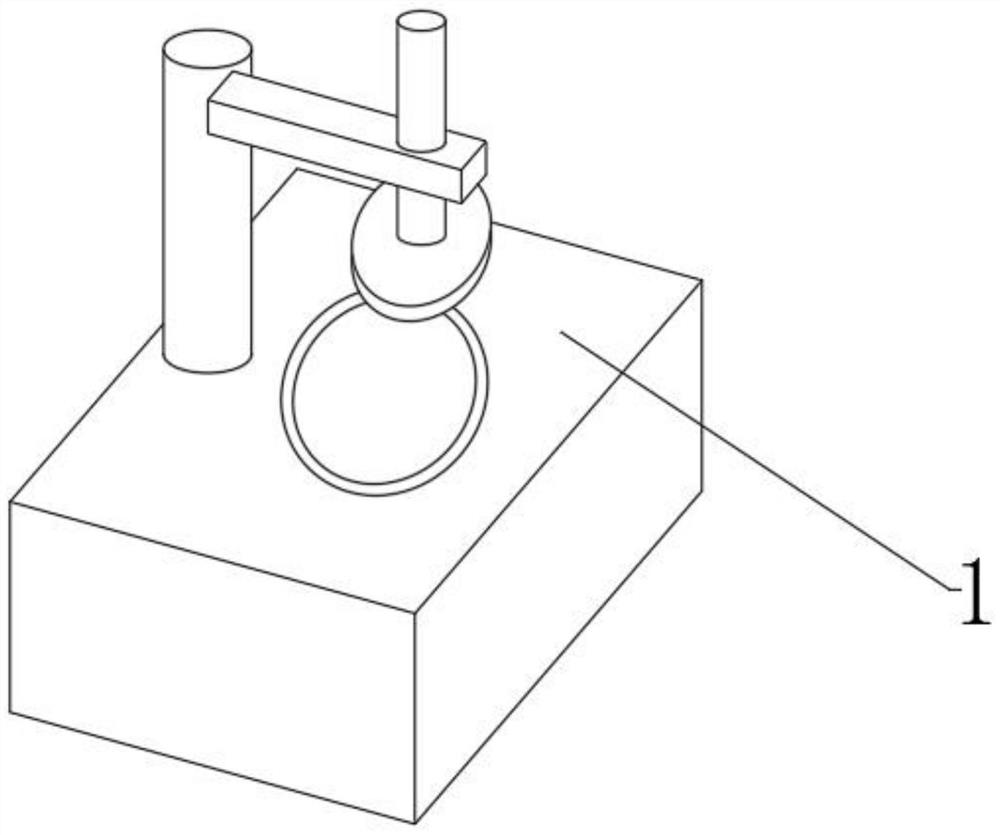 Optical lens polishing device and polishing process