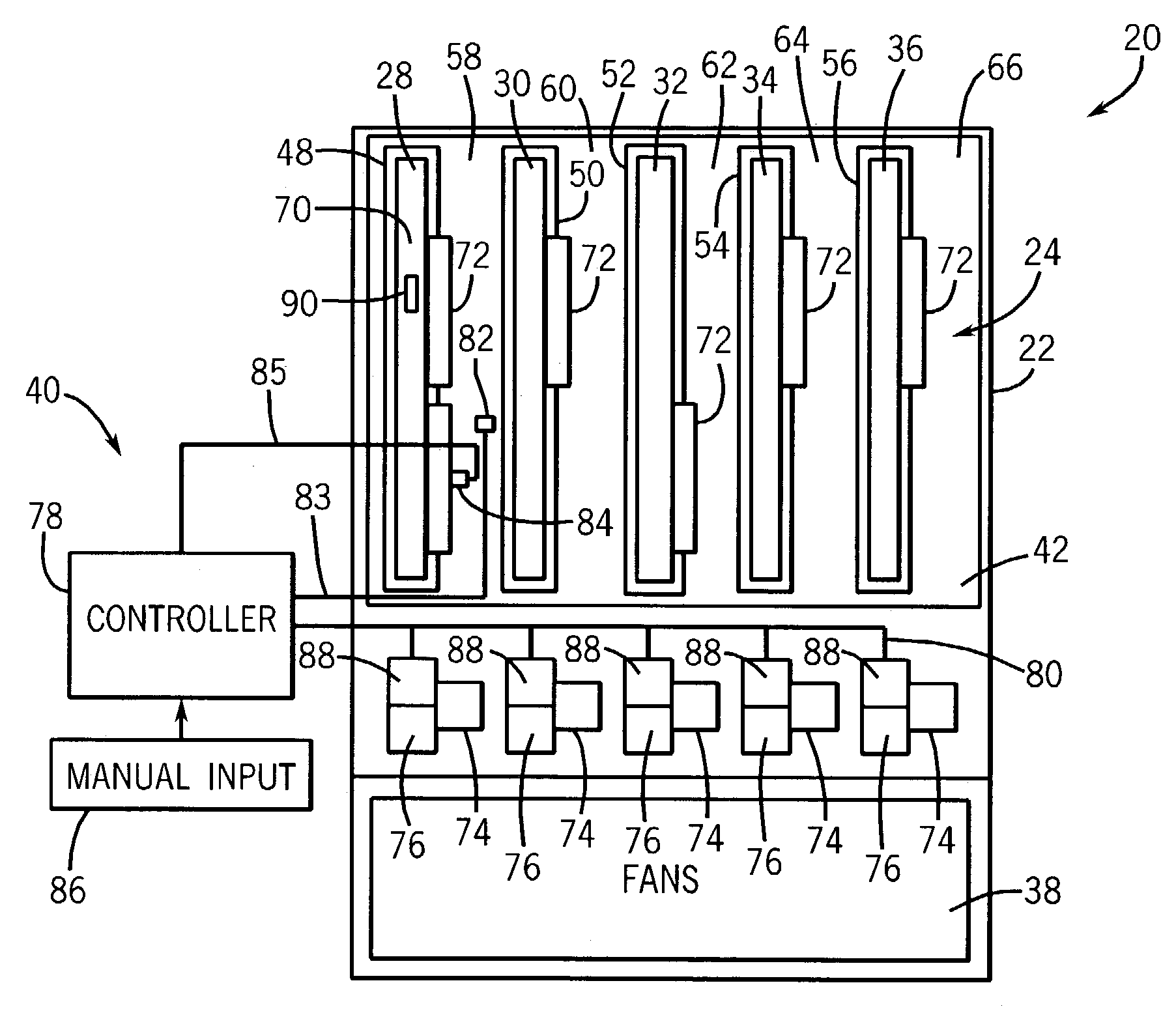 Computer cooling system and method