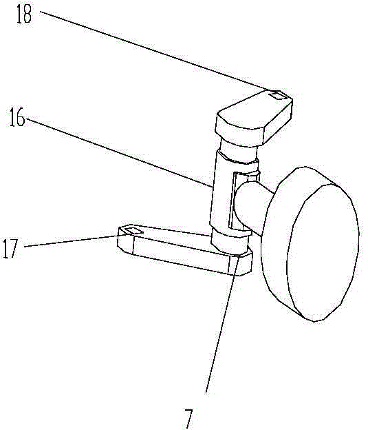 MDOF controllable rocker arm type connection rod mechanism