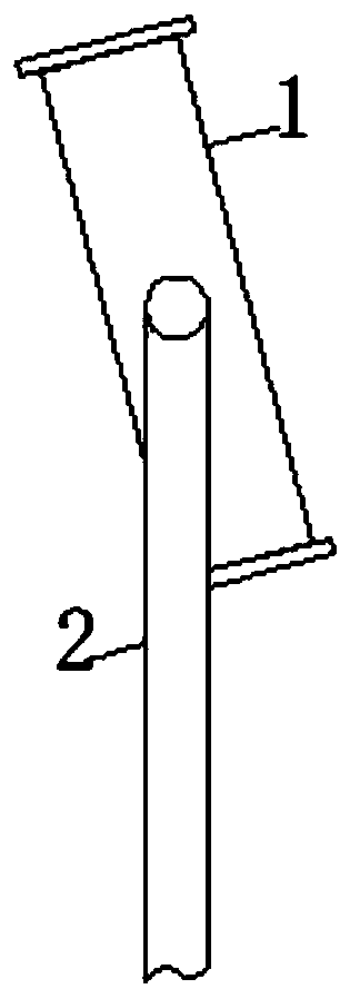 Building wall face putty powder brushing device for municipal building projects