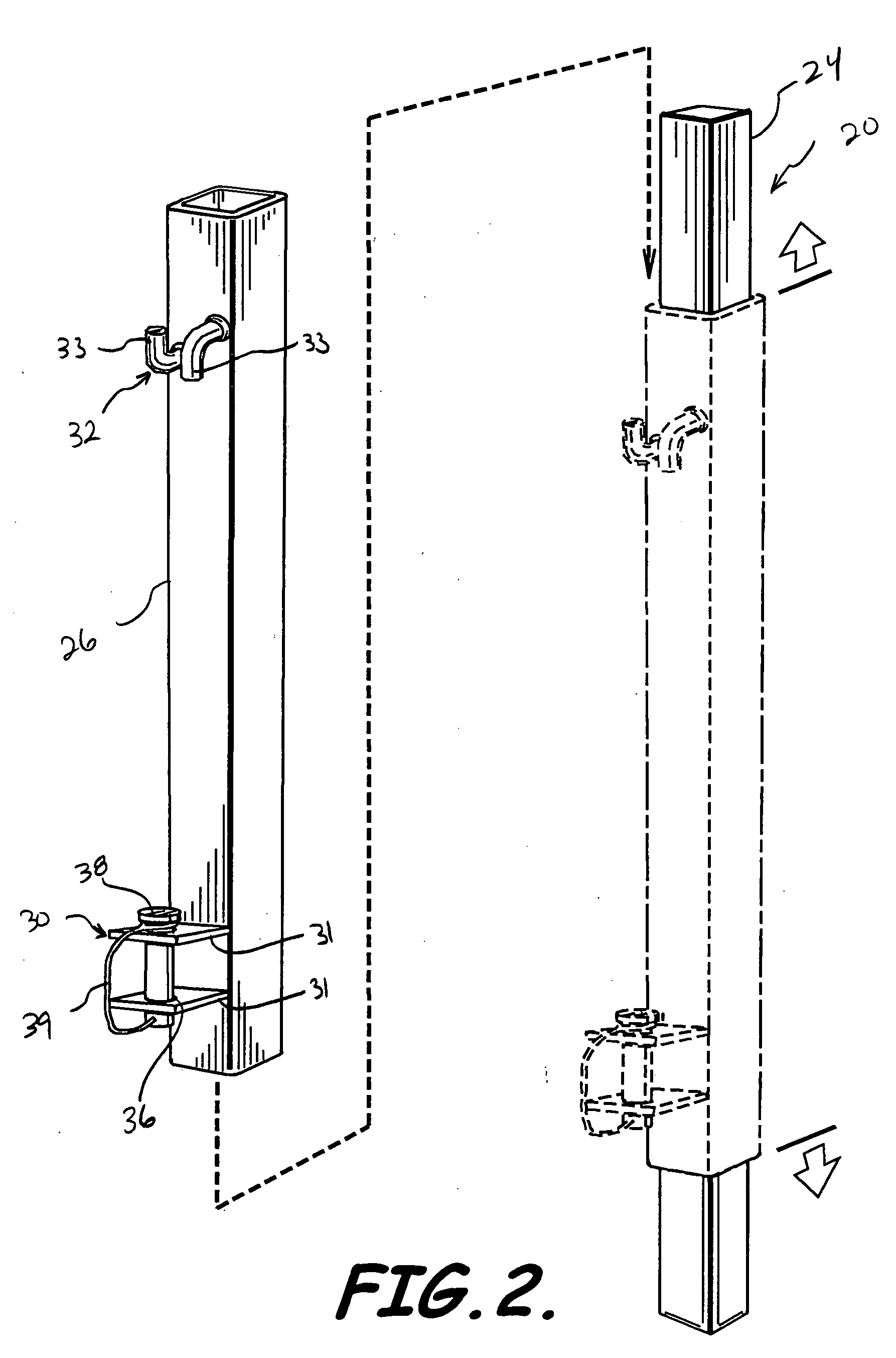 Guardrail system and associated methods