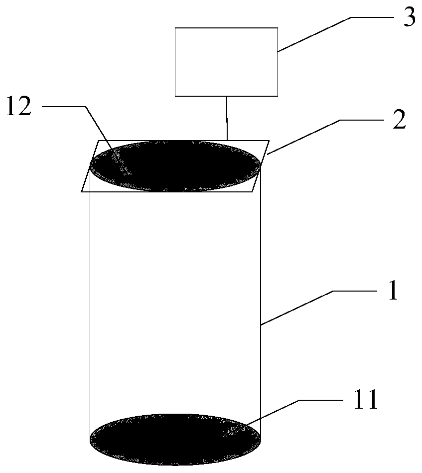 A guide tube, a film thickness sensor and evaporation equipment