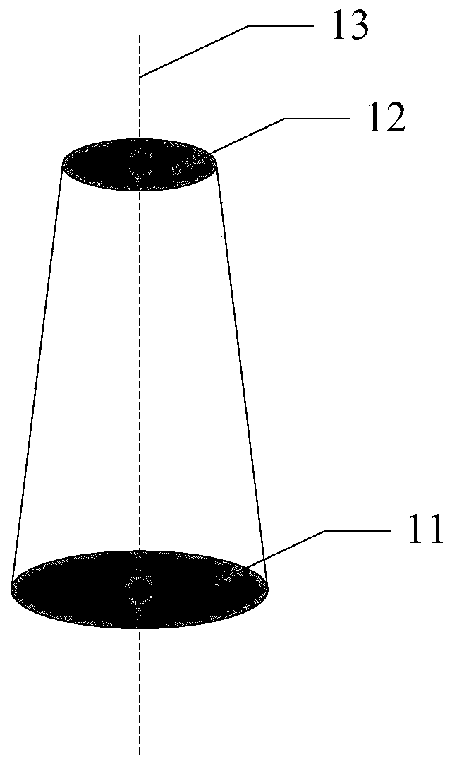 A guide tube, a film thickness sensor and evaporation equipment