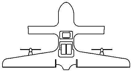 Cadastral measurement method for applying aerial photography of unmanned aerial vehicle to 1: 500