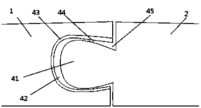 Insertion-type automobile engine hood