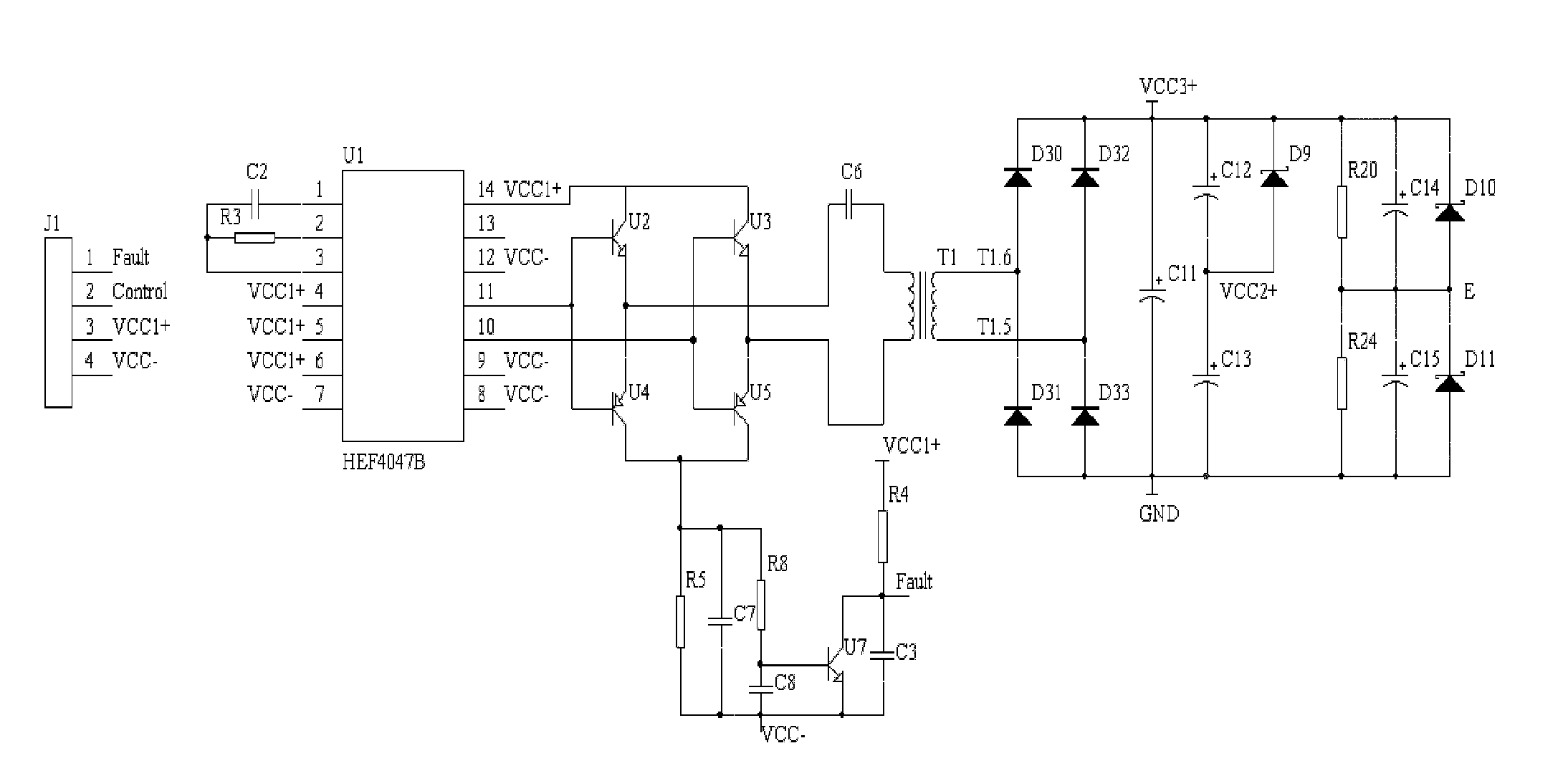 High-power IGBT drive protection circuit applied to wind power generation