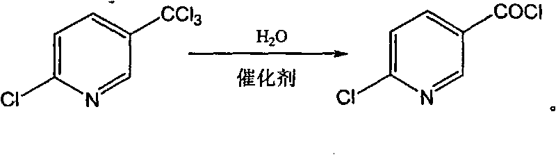 Method for synthesizing 6-chloropyridine-3-carbonyl chloride