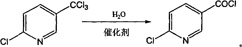 Method for synthesizing 6-chloropyridine-3-carbonyl chloride