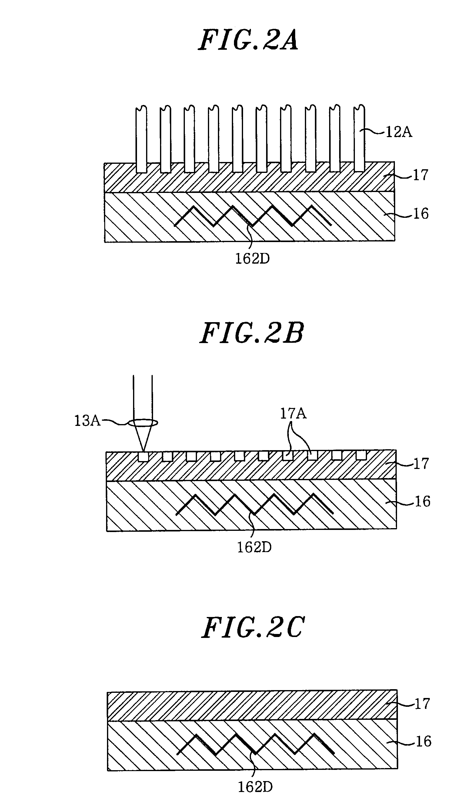 Needle trace transfer member and probe apparatus