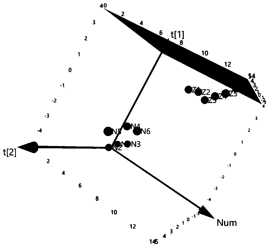 Bos taurus domesticus gmelin ICP-MS identification method and application