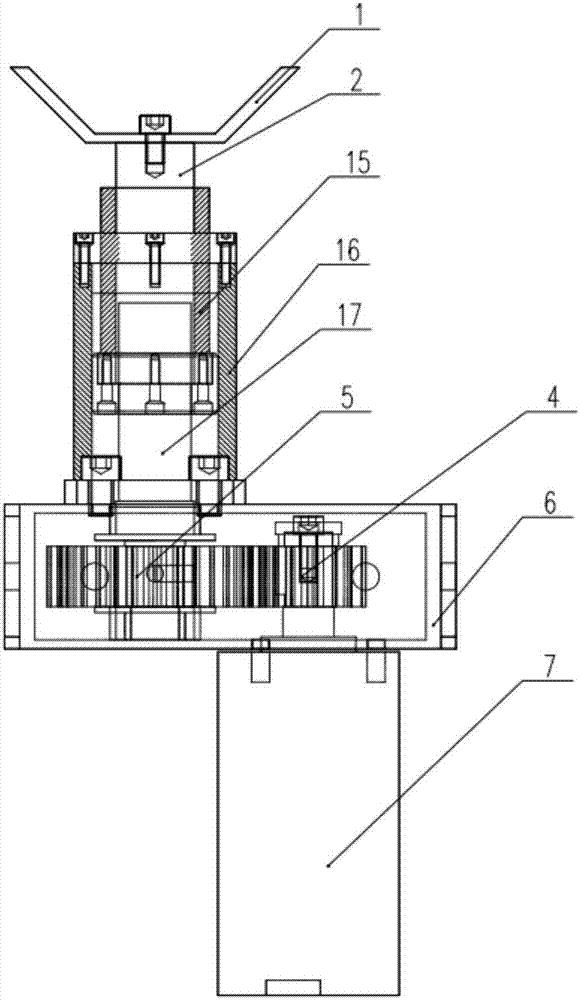 Hydraulic locking device used for underwater butt-joint shaft part and locking method for hydraulic locking device