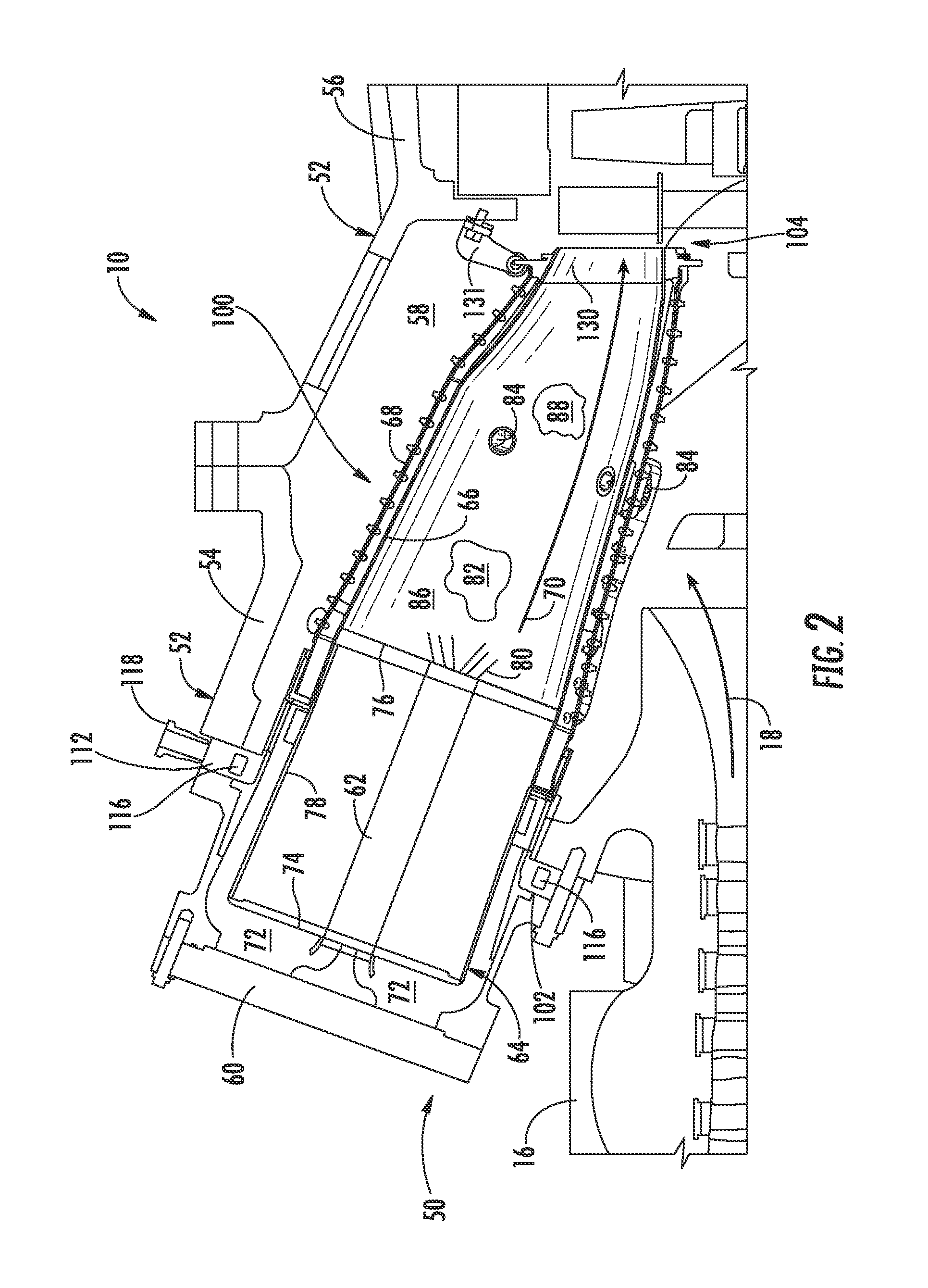 Flow sleeve for a combustion module of a gas turbine