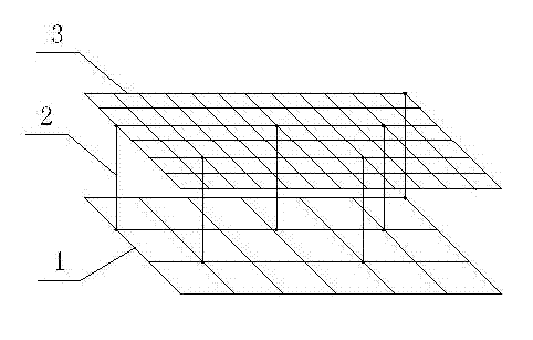 Vegetation same-rooted screen for treating soil and water loss