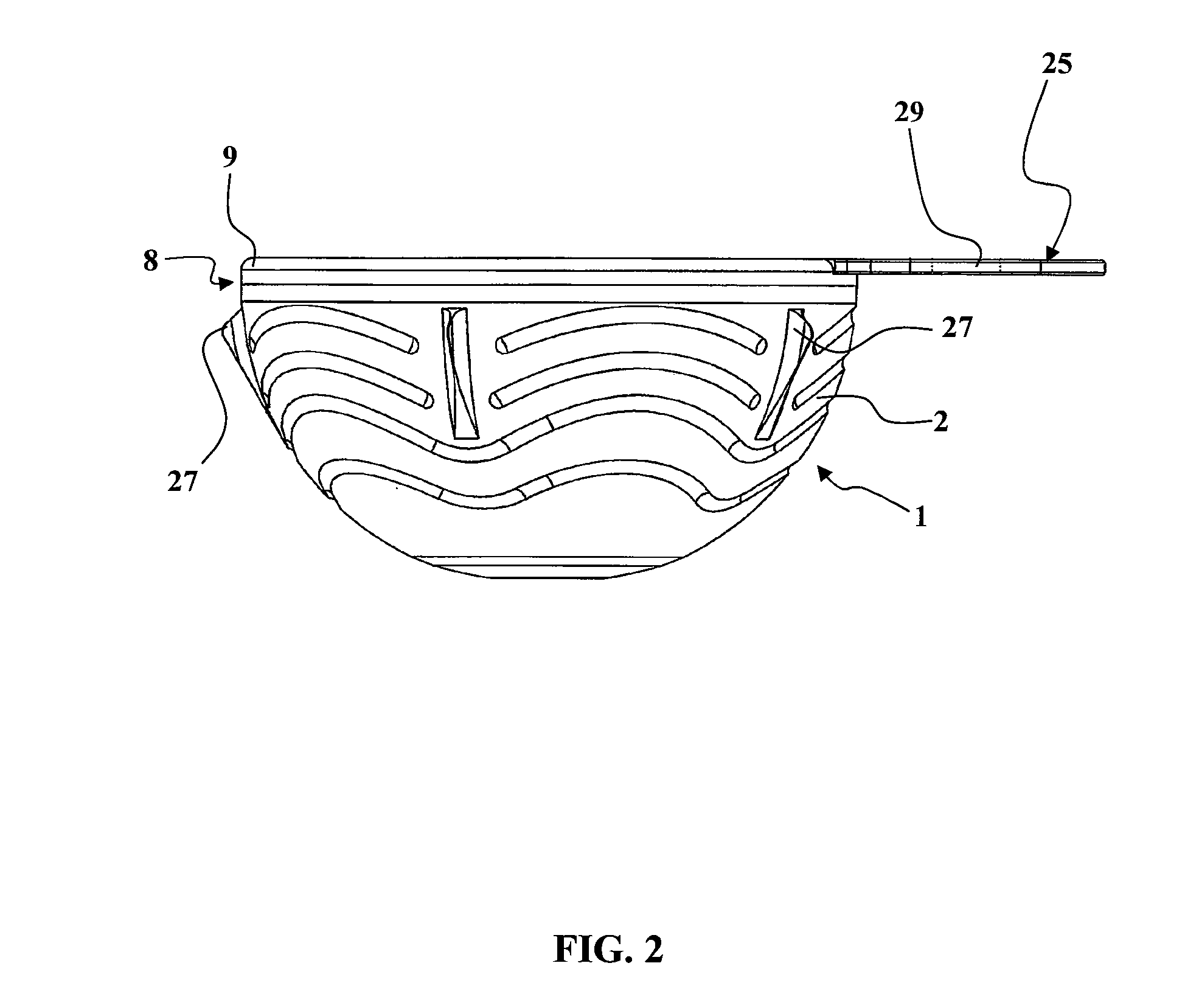 Cotyle comprising a sterile interface