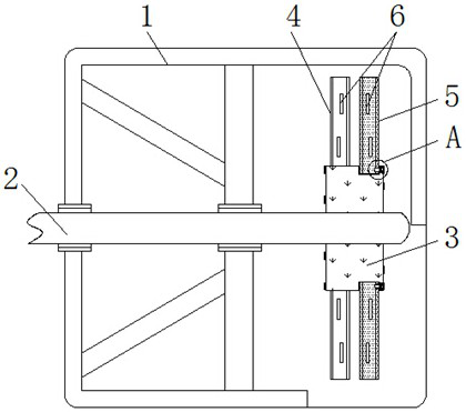 Improved Pascal variable cross-section horizontal vertical axis water turbine