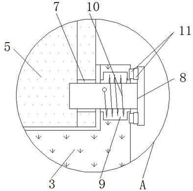 Improved Pascal variable cross-section horizontal vertical axis water turbine