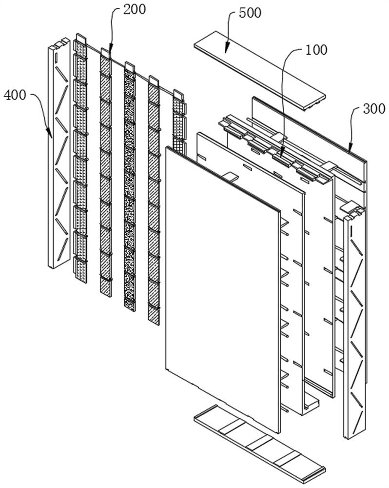 High-strength mute wooden door convenient to disassemble, assemble and maintain