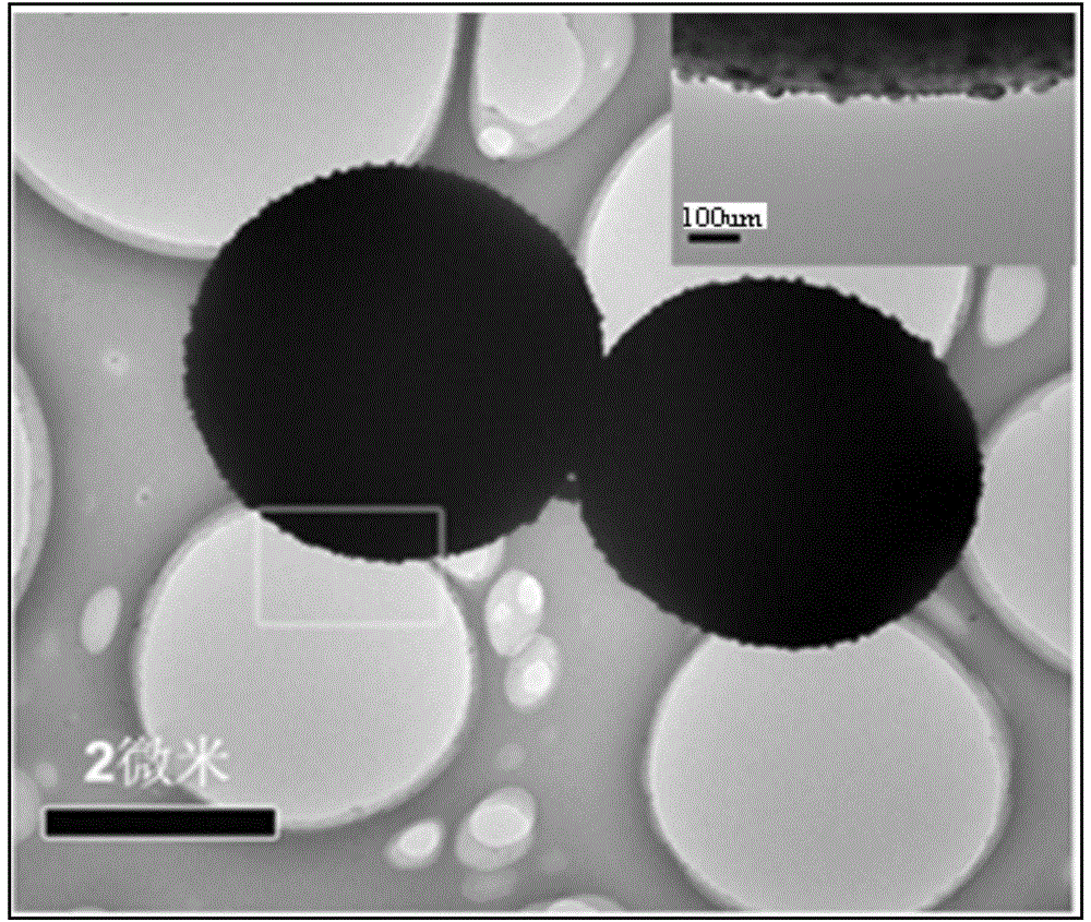Method for preparing antibacterial material of Ag magnetic carbon microspheres