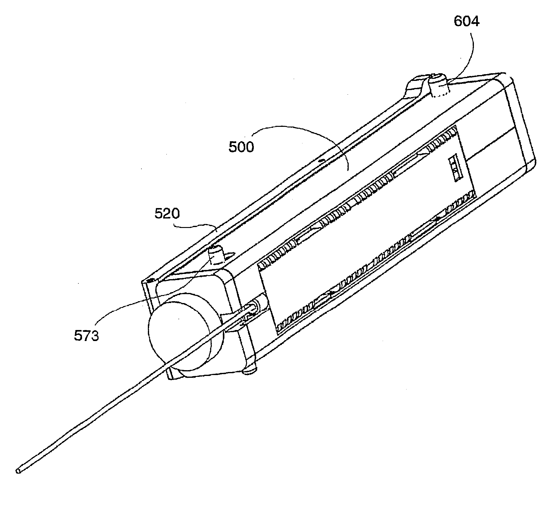 Multiple-use biopsy apparatus and corresponding single-use biopsy instrument