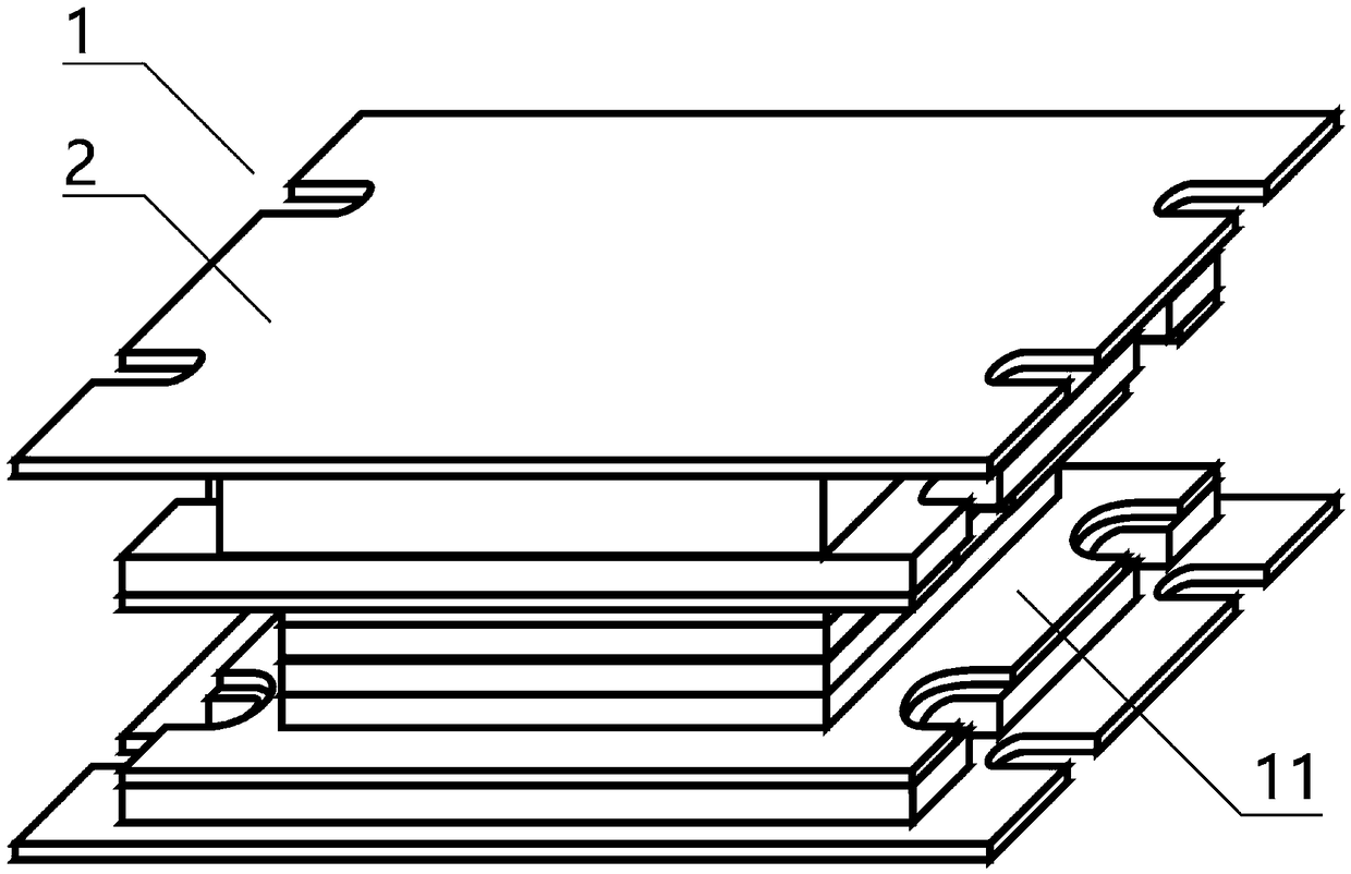 Car body part stamped by intelligent equipment and forming compound die of car body part