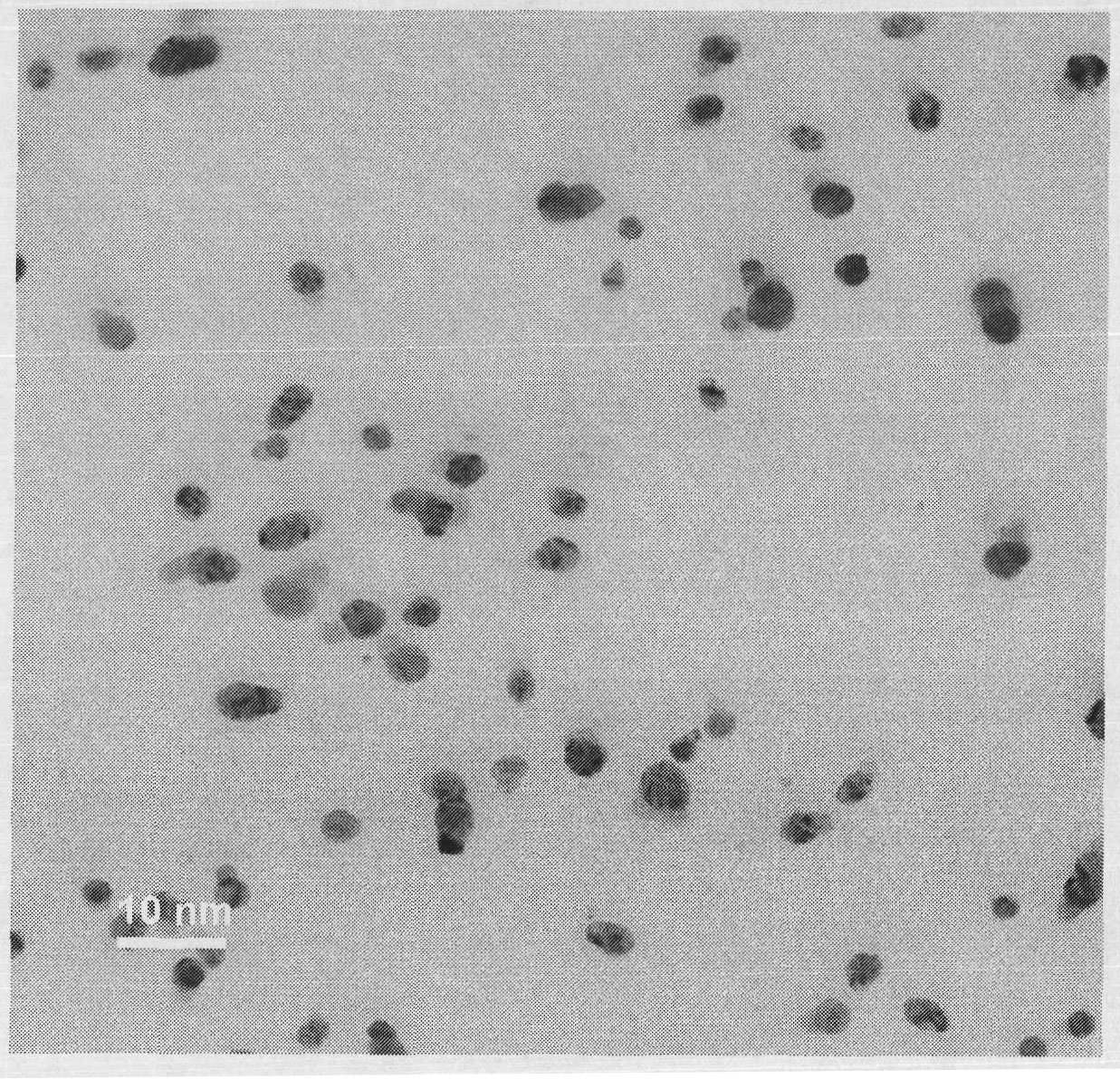 Preparation method of water-soluble silver halide nanoparticle