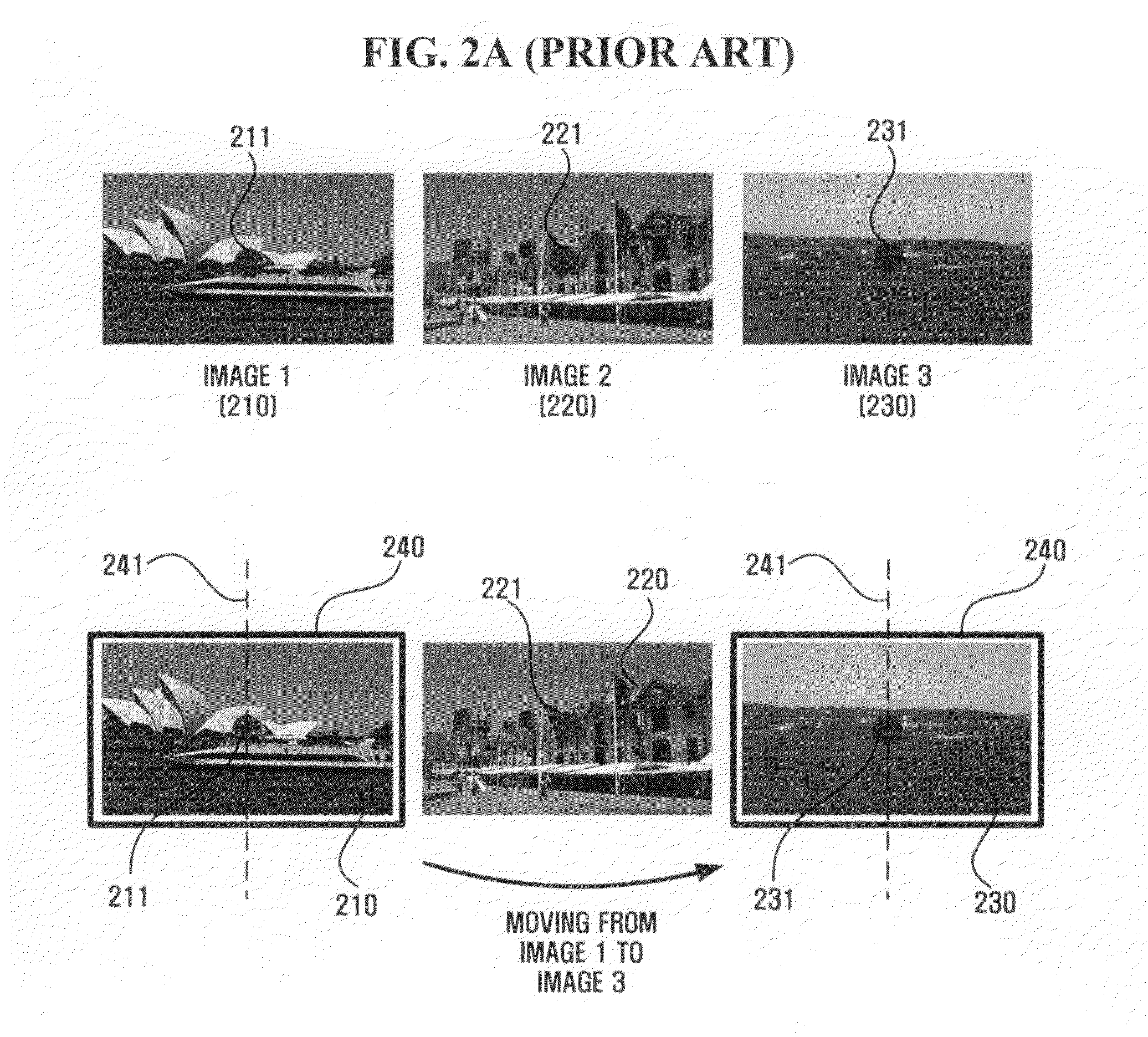 Method and apparatus for moving list on picture plane