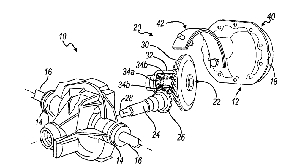 Differential lubricant temperature controller