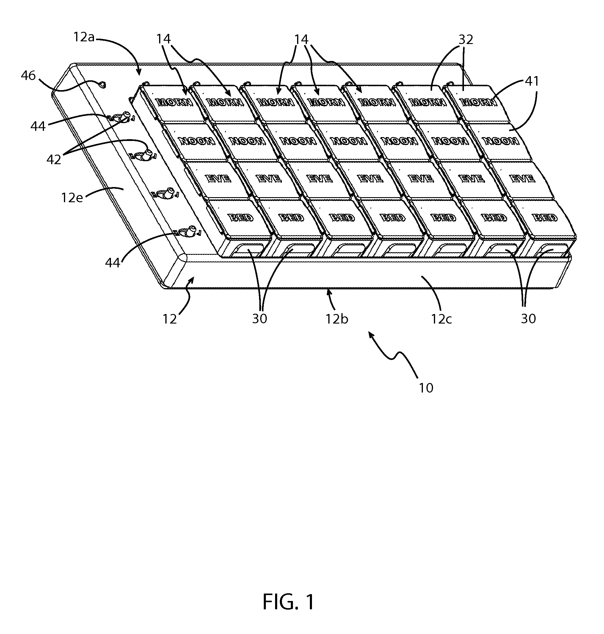 Method of using a medication reminder and compliance system including an electronic pill box
