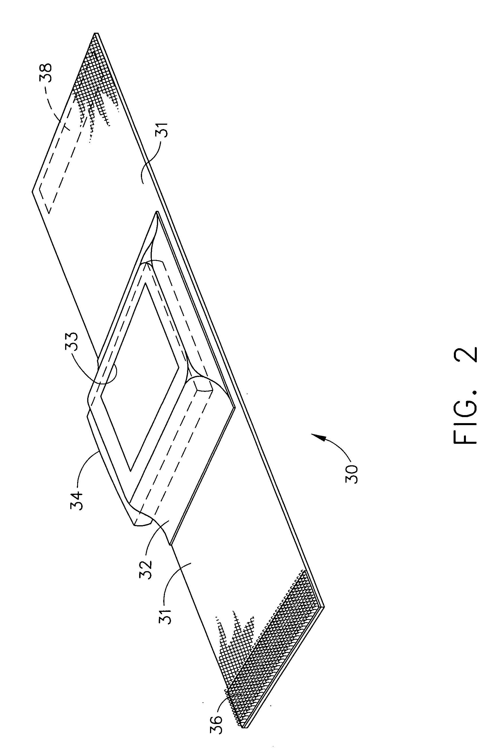 Body conforming textile holder and filter article