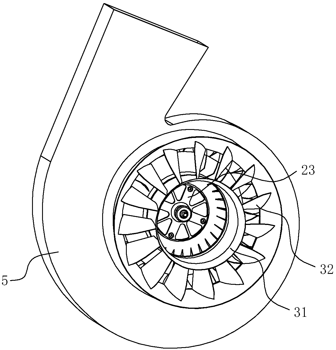 A fan power system