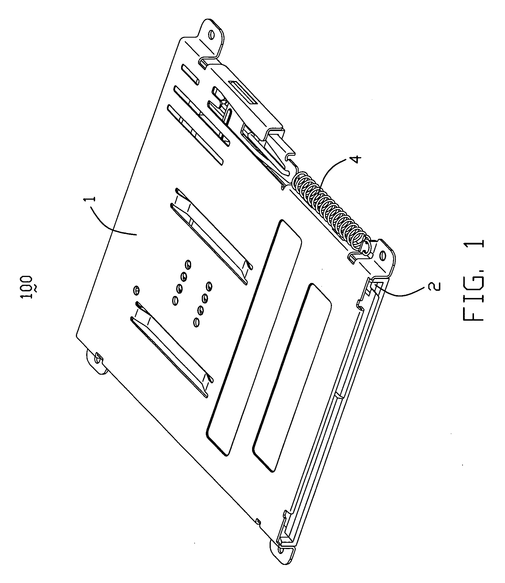 Electrical card connector