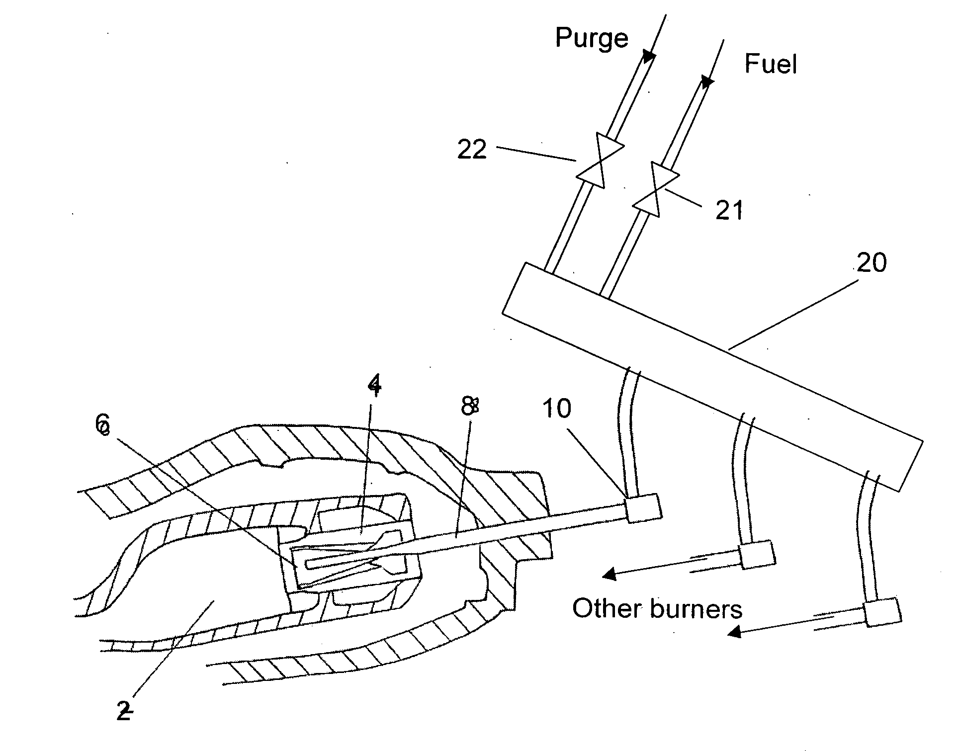 Fuel injection system and purging method
