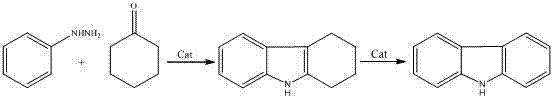 Method for synthesizing tetrahydrocarbazoles compound