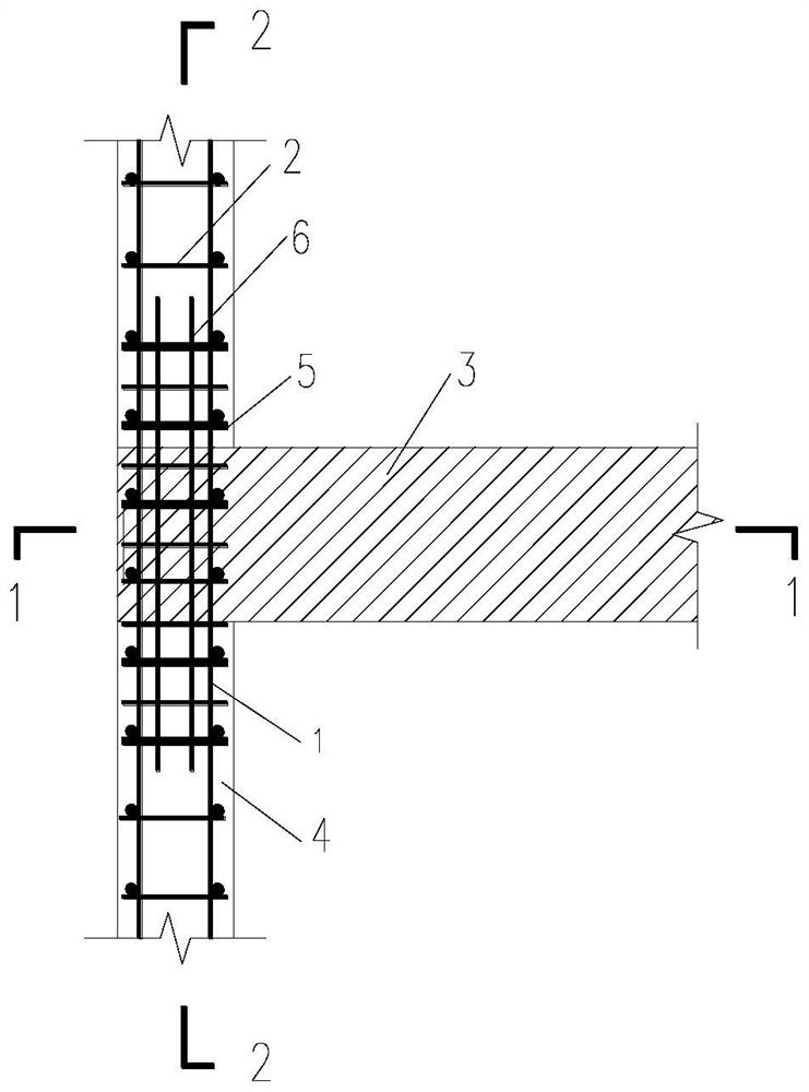 Unequal-strength wall beam joint based on steel plate hoop confined concrete composite short column