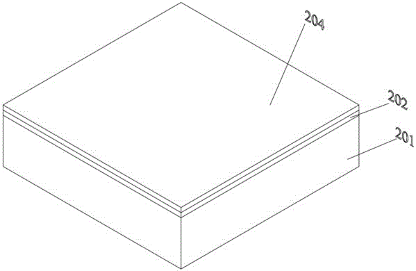 Vertical structured chip having multiple color blocks independently emitting light and manufacturing method thereof