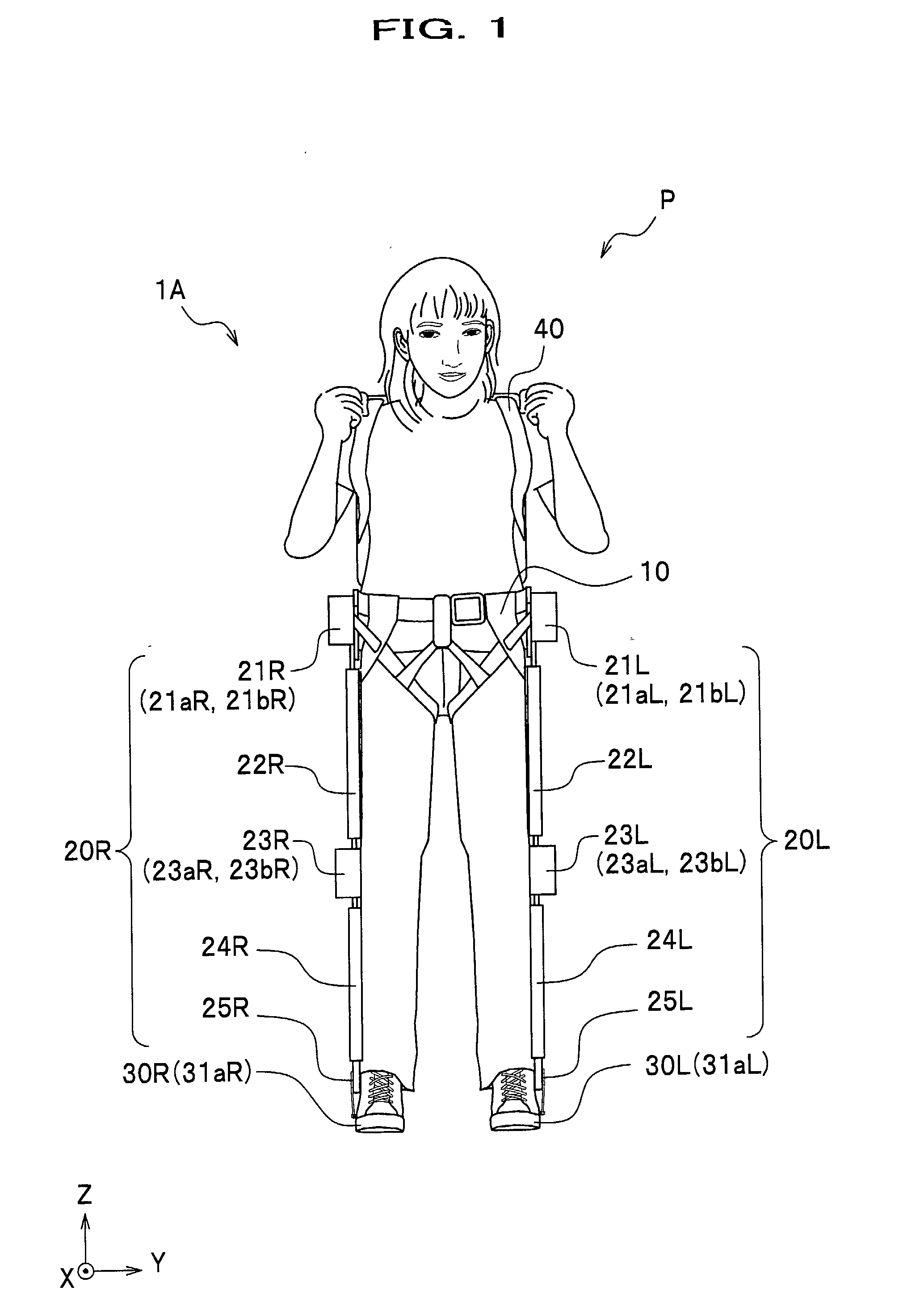 Body Weight Support Device and Body Weight Support Program