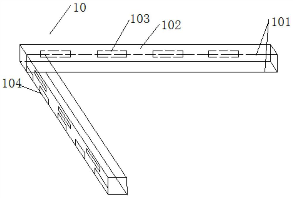 Surrounding special-shaped screen