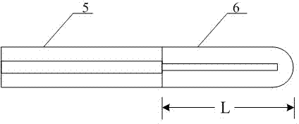 High-temperature sensing method based on optical fiber micro Michelson interference on spherical end face