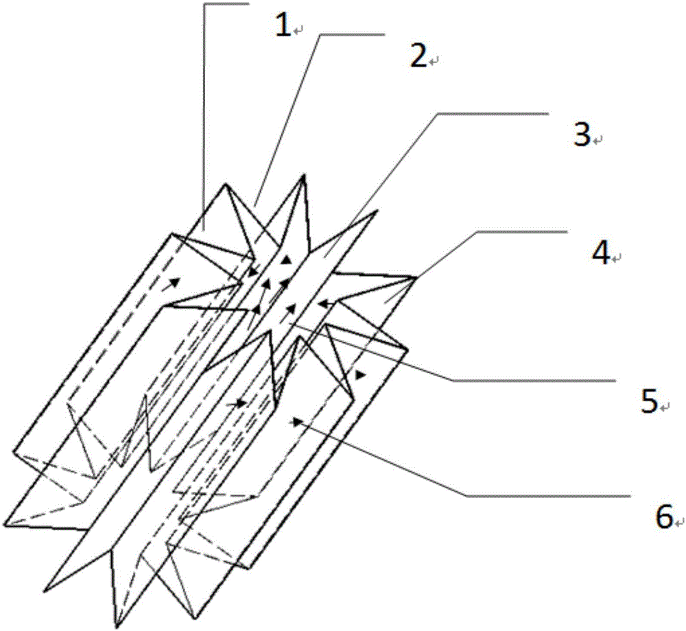 Polyhedral kieselguhr ceramic board membrane filter element