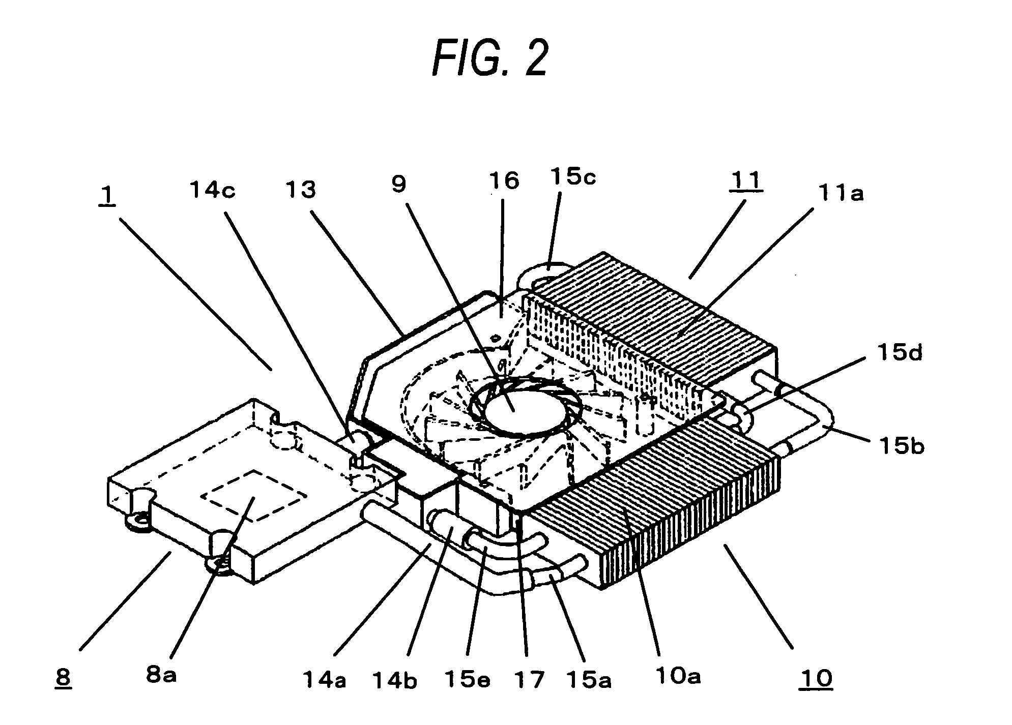 Blower, cooling device including the blower, and electronic apparatus including the cooling device