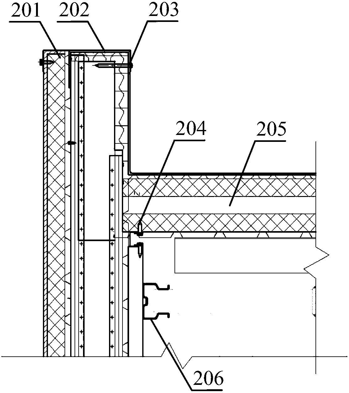 Three-direction structure modularization refrigeration house