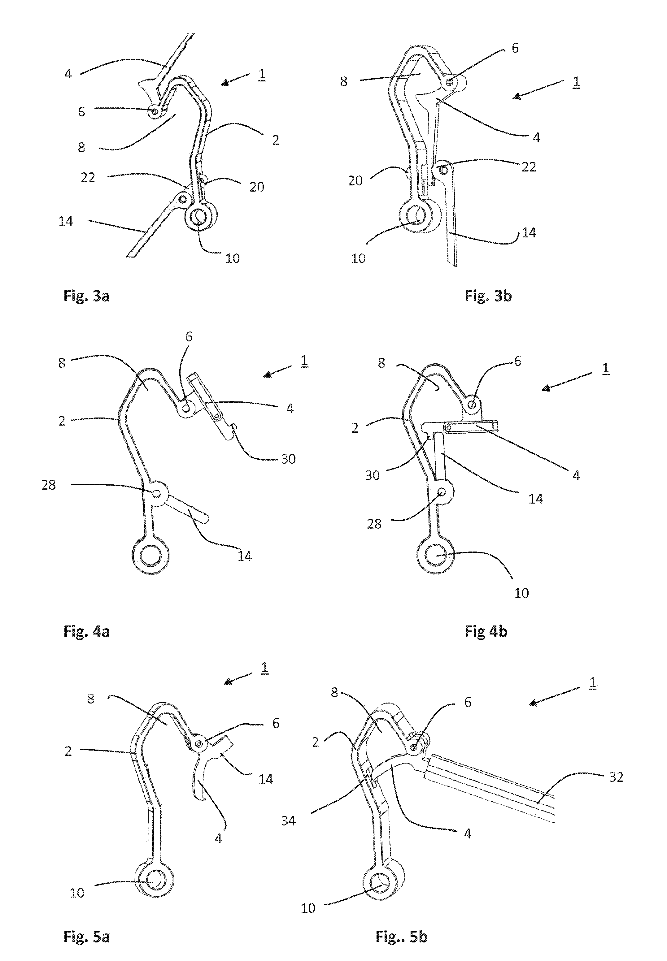 Method for securing a securing clamp on a cable of an overhead transmission line, manipulator and securing clamp