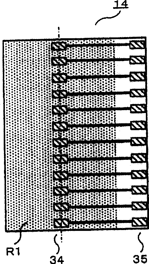 Laminated semiconductor device