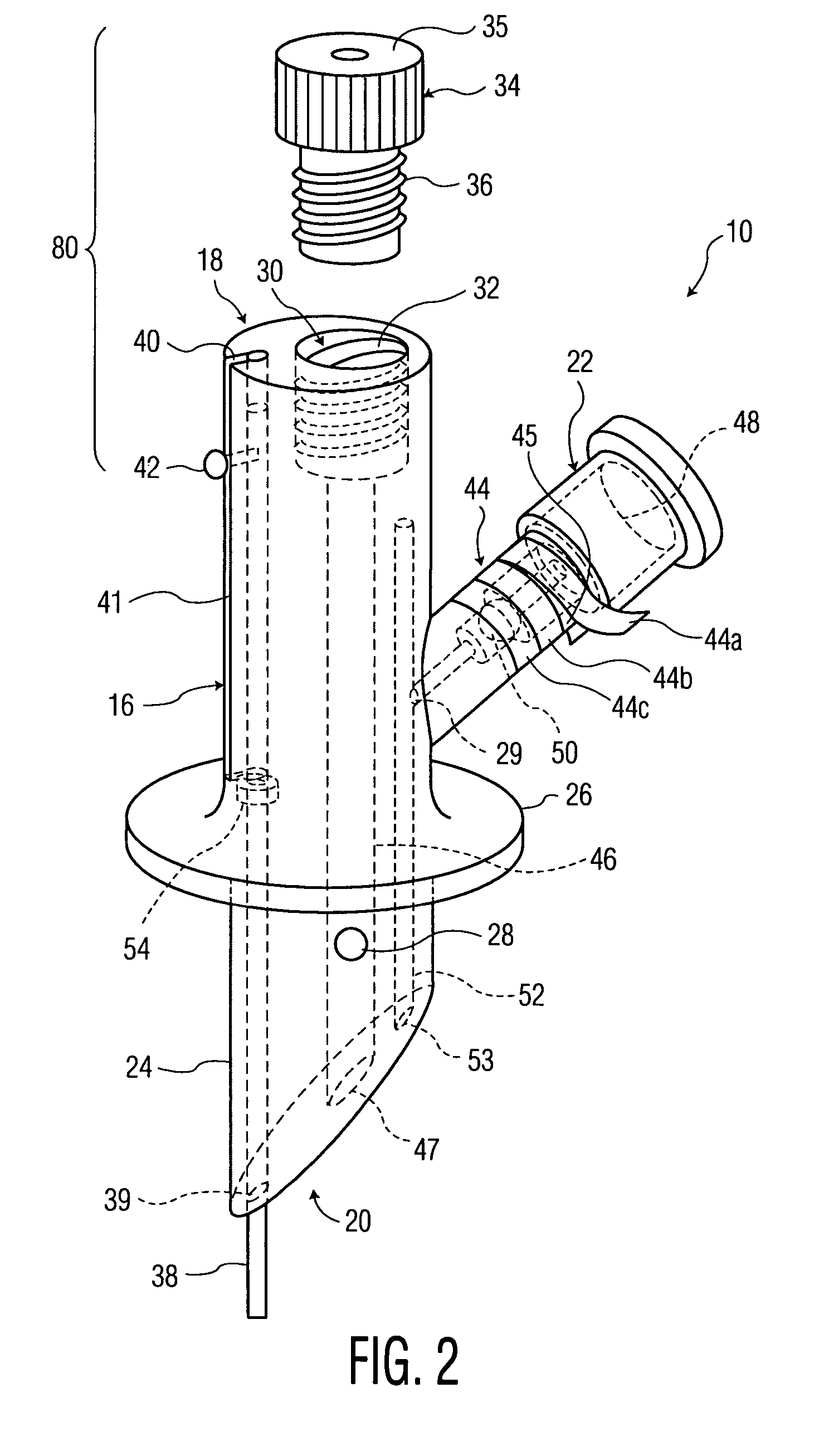 Dispensing spike assembly with removable indicia bands