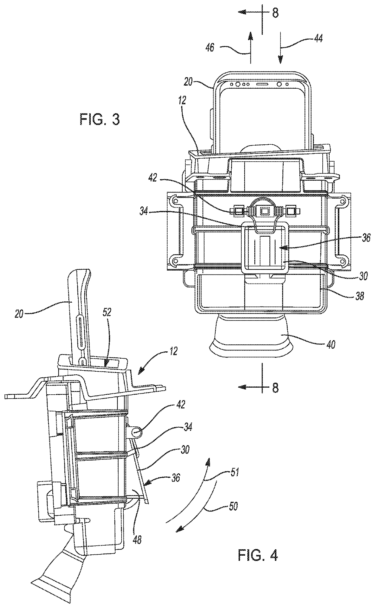 Wireless charging phone retention assembly